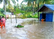 Puluhan Rumah Warga Buyat Tergenang Banjir, Sore Ini Hari