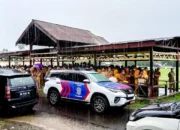 Paska Libur Lebaran, Apel Kerja Perdana Diguyur Hujan