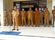 Apel Kerja, Sekda Sentil Absensi Kehadiran ASN 