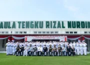 Gubernur Sumut Kukuhkan Paskibraka Provinsi Tahun 2022