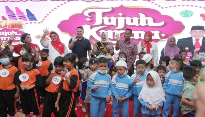 Bunda PAUD Sumatera Utara Membuka Festival Menggambar Juga Mewarnai