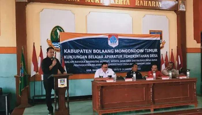 Rombongan Studi Tiru Kabupaten Boltim Tiba di Desa Cibodas Bandung Barat