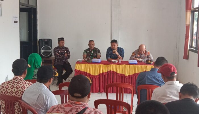 Musyawarah Kesepakatan Bersama Izin Hiburan Keramayan Dikecamatan Sukau Kabupaten Lampung Barat