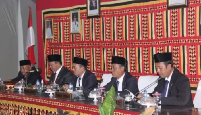 DPRD Lampung Selatan Gelar Rapat Paripurna Dalam Rangka HUT Ke-77 Kemerdekaan RI