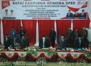 Bupati Boltim Ikuti Paripurna DPRD Jelang HUT Kemerdekaan RI