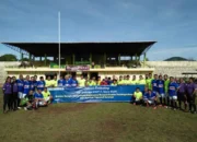 Wawakot Arwin Siregar Buka Friendly Match Sepak Bola Antara Kesebelasan Pemkot Padang Sidempuan Vs RSUP Adam Malik