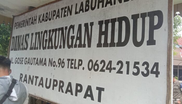 Kadis DLH Labuhanbatu Temui dan Berdialok Langsung Dengan Para Demonstran