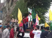 Aliansi Mahasiswa Cipayung Plus Padang Sidempuan – Tapsel Gelar Aksi Unjuk Rasa Penaikan Harga BBM