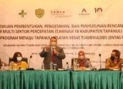 Tapsel, Kabupaten Pertama di Indonesia bentuk FMS Percepatan Eliminasi Tuberkulosis