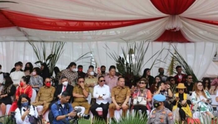 Bupati Boltim Hadiri Penggelaran Tomohon International Flower Festival (TIFF) tahun 2022