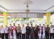 Walikota Bersama Forkopimda Padang Sidempuan Sambut Kepulangan Anggota Paskibra Tingkat Nasional dan Tingkat Sumut