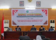 DPRD Padang Sidempuan Gelar Rapat Paripurna Penetapan Perubahan KUA- PPAS Tahun Anggaran 2022