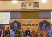 Wakili Bupati, Wabup Lambar Didampingi Ketua DPRD Hadiri Sertijab Kepala BPK