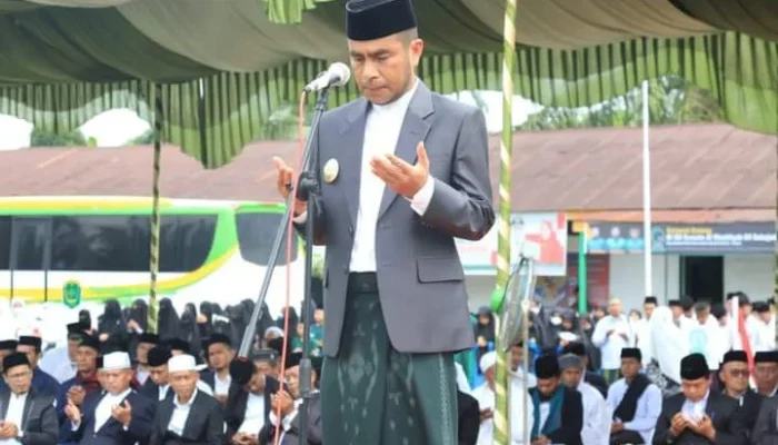 Pertama Kali, Upacara Hari Santri Nasional Diadakan di Labura