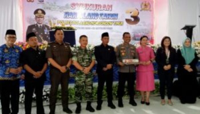 Hadiri HUT Ke-3 Polres Boltim, Bupati: Bahwa Negara Tanpa Polisi Satu Malam Saja Pasti Akan Hilang