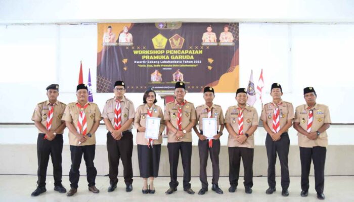 Kamabicab Gerakan Pramuka Cabang Labuhanbatu Hadiri Workshop Pencapaian Pramuka Garuda