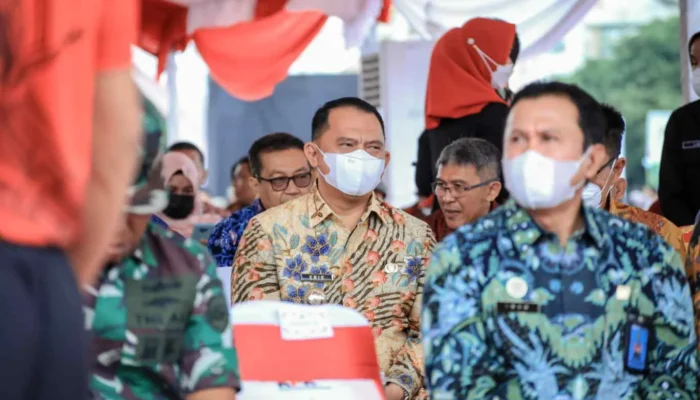 Bupati Labuhan Batu Hadiri HAKORDIA di Lapangan Astaka Deli Serdang