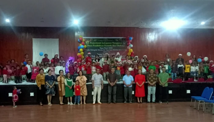 Songsong Natal 2022,Empat Paud Di Kabupaten Manggarai NTT Menggelar Konser Natal