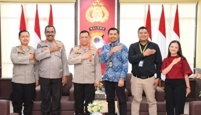 Kapolda Maluku Terima Kunjungan Kepala KPP Pratama Ambon