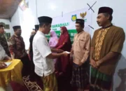 Hadir di Eks Lokasi Gempa Baznas Bagikan Bantuan di Masjid Jami Babussalam