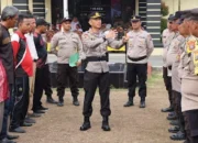 Kapolres Sergai Serahkan Piagam Penghargaan & Tropi Pemenang Lomba Satkambling