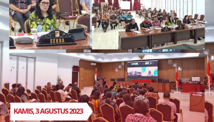 Sekda Minahasa Lynda Watania Hadiri Verifikasi Lanjutan Penghargaan Kabupaten Layak Anak Tingkat Nasional
