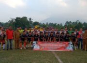Team Sepak Bola Kelurahan Bumi Agung  juara 1 Dalam Ajang Sepak Bola Openturnamen Camat Kalianda CUP.III Tahun 2023.