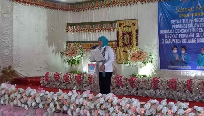 TP-PKK Boltim Terima Kunjungan Tim Penilai Lomba PKK