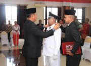 Latekay Dilantik Sebagai Kades Tala, Ini Pesan Pj Bupati SBB