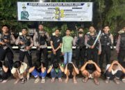 12 Remaja Berhasil Di Amankan Oleh Tim Patroli Perintis Presisi Polres Metro Jakarta Barat, Diduga Ingin Melakukan Aksi Tawuran