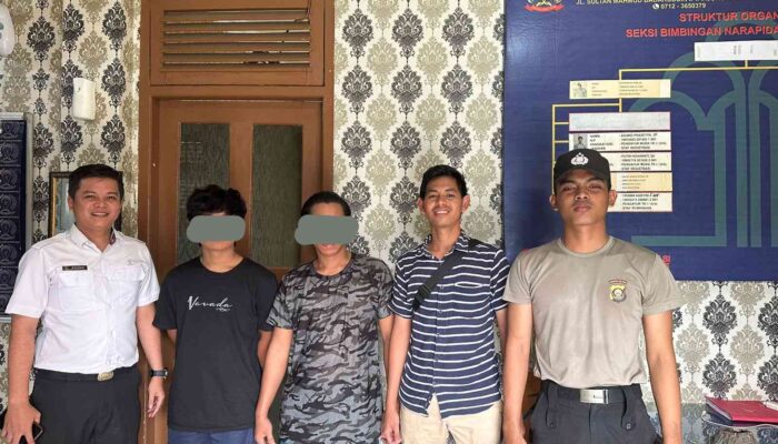 Polsek Tanjung Raja Titipkan Dua Tahanan ke Lapas Kelas II Tanjung Raja