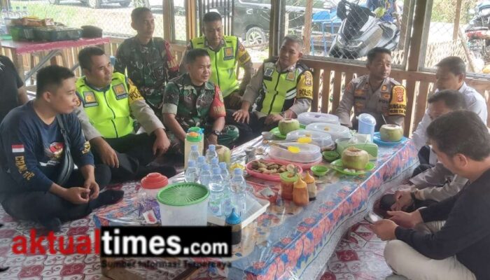 Gelar Jumat Curhat di Kecamatan Rantau Panjang, Begini Pesan Kapolsek Tanjung Raja