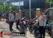 Kapolsek Rantau Alai Pimpin Giat Patroli Pasar Kalangan Lebung Bandung