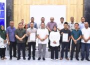 Pemda Labuhanbatu Tandatangani Perjanjian Hibah dengan KPU dan Bawaslu