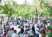 Galang Dana Keliling Kota, Ribuan Massa di SBT Gelar Aksi Solidaritas Palestina