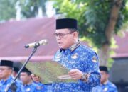 Peringati HUT Korpri, Sekda Labuhan Batu Jadi Irup