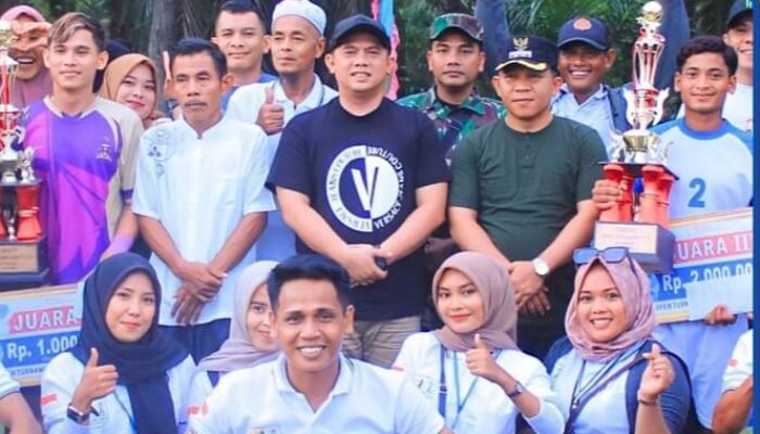 Bupati Labuhanbatu Saksikan Laga Final Sepak Bola Sei Jawi Jawi Cup 2023