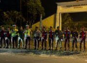 Jaga Kamtibmas, Polres Bintan Bersama TNI Lakukan Patroli