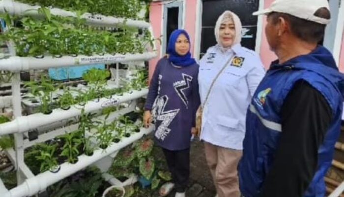 Fahira Idris Sapa Warga yang Sedang Panen di Kepulauan Seribu