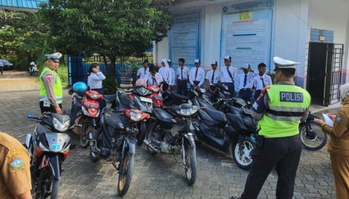 Satlantas Polres Bintan Berikan Edukasi Tertib Berlalulintas