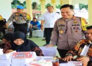 Kapolres Labuhanbatu Monitoring TPS di Hari Pencoblosan