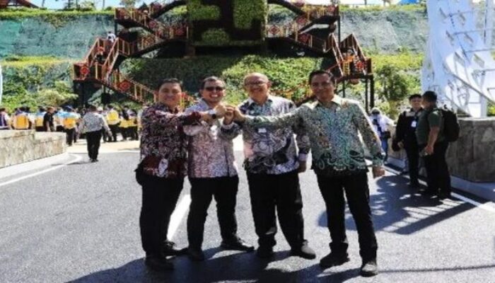 SSM Hadiri Kunker Jokowi di Kabupaten Bolmong Sulut