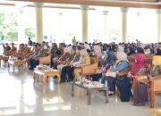Wabup Ardani Serah Terima Dan Pelepasan Mahasiswa KKN Angkaran 61 TA 2023/2024 Universitas Muhammadiyah Palembang