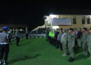 Polres Labuhanbatu Lakukan Patroli Gabungan 3 Pilar, Cegah Kejahatan di Bulan Ramadhan 1445 H