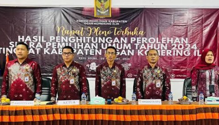Hasil Perolehan Suara, Berikut 45 Calon Anggota DPRD OKI Periode 2024 – 2029