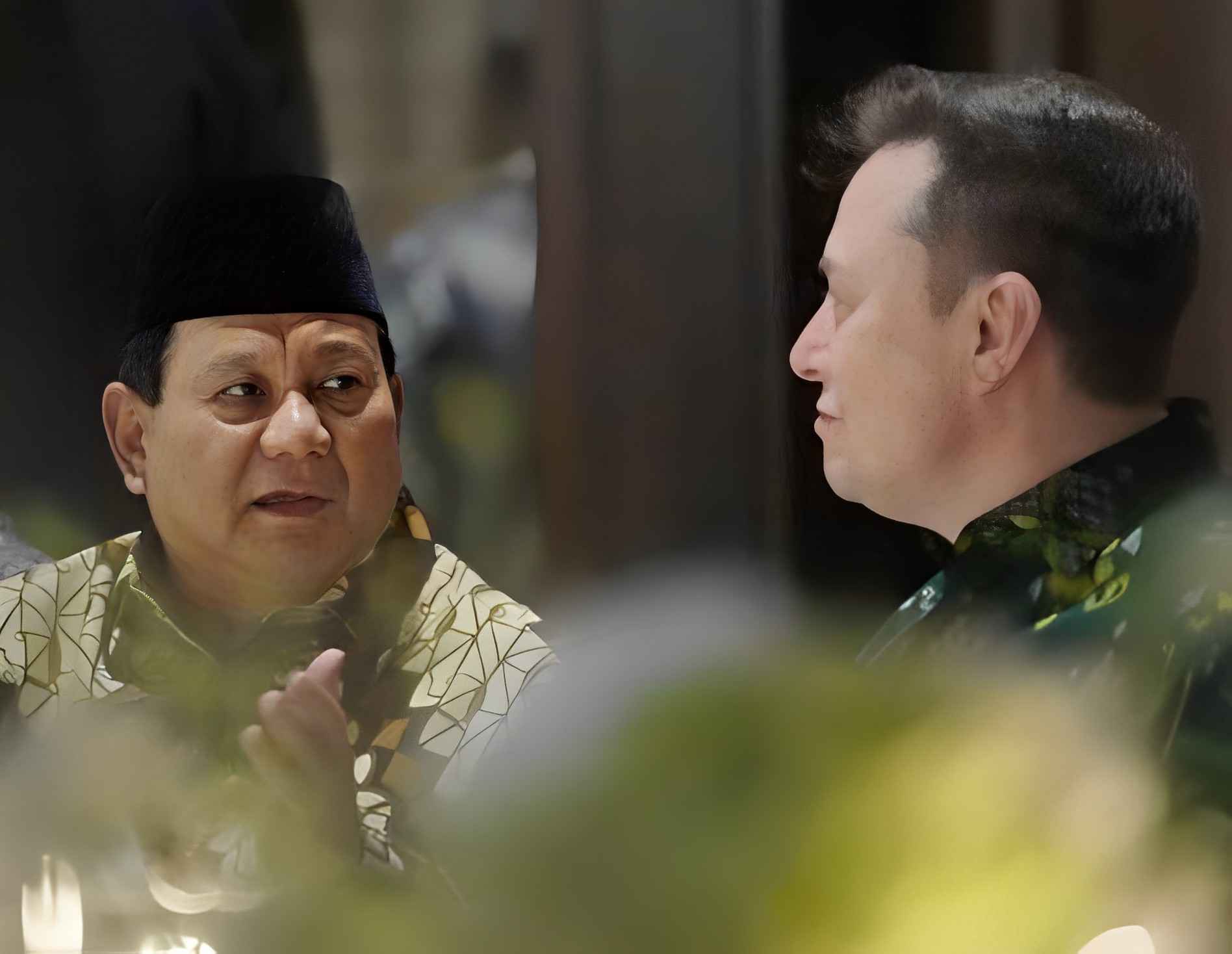 prabowo dan elon