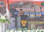 Pelepasan 106 CJH, KaKemenag SBB Djafar Tuny: Saya Doakan Menjadi Haji Mabrur