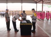 Polres Labuhanbatu Laksanakan Sertijab Setingkat Kasat dan Kapolsek