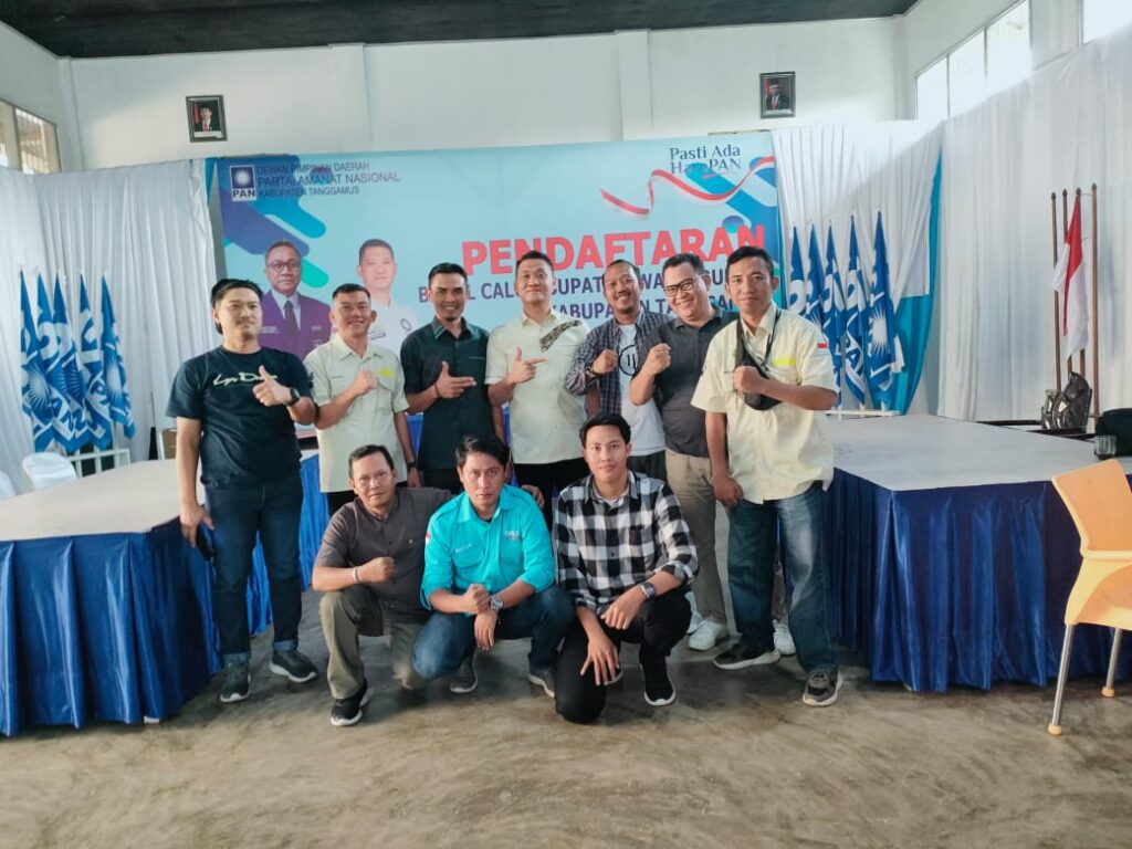 Tidak Ragu PAN Kenalkan Pasangan Balonbup Tanggamus Ke Masyarakat