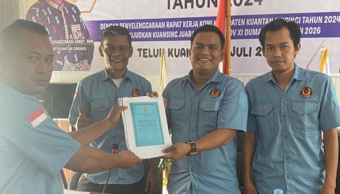 IBCA MMA Kuansing Resmi Masuk Keanggotaan KONI Kuansing